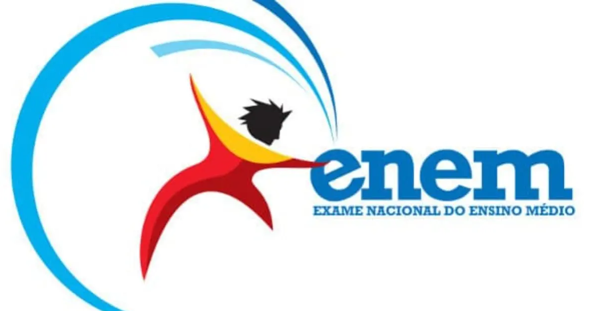 Logotipo do ENEM - exame nacional do ensino medio