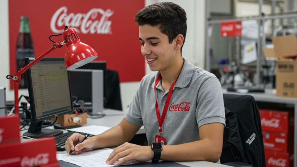 Quanto ganha um Jovem Aprendiz Coca‑Cola