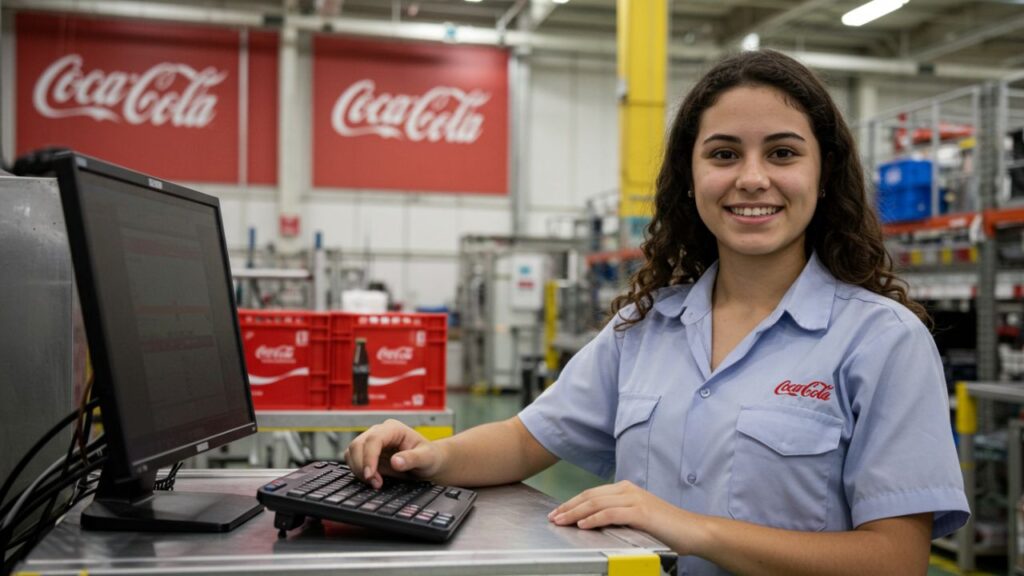 Vagas abertas de Jovem Aprendiz na Coca‑Cola