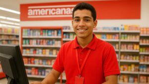 Jovem aprendiz Americanas salário